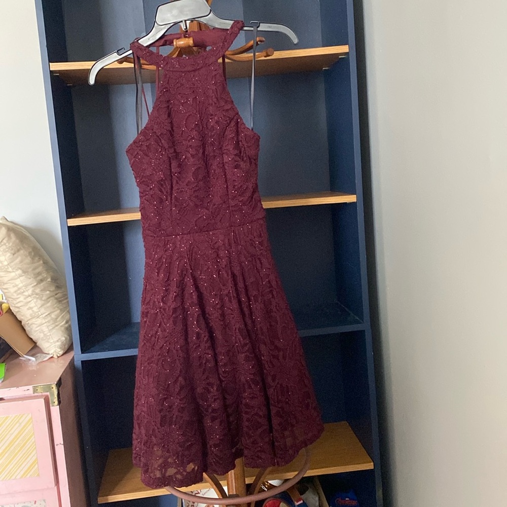 Knee length formal dress